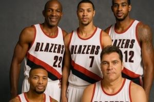 美媒晒开拓者队史最佳阵🌟 利拉德&罗伊&滑翔机&阿德&萨博尼斯